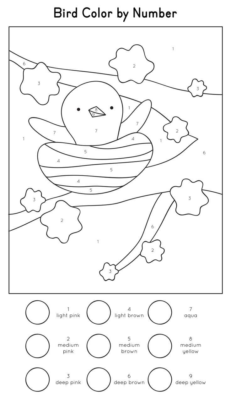 free printable paint by number