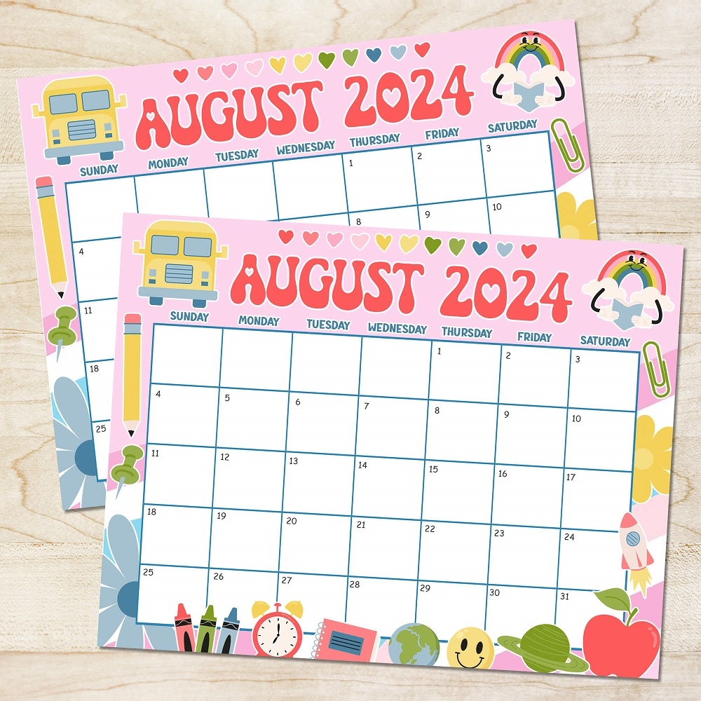 august 2024 calendar printable