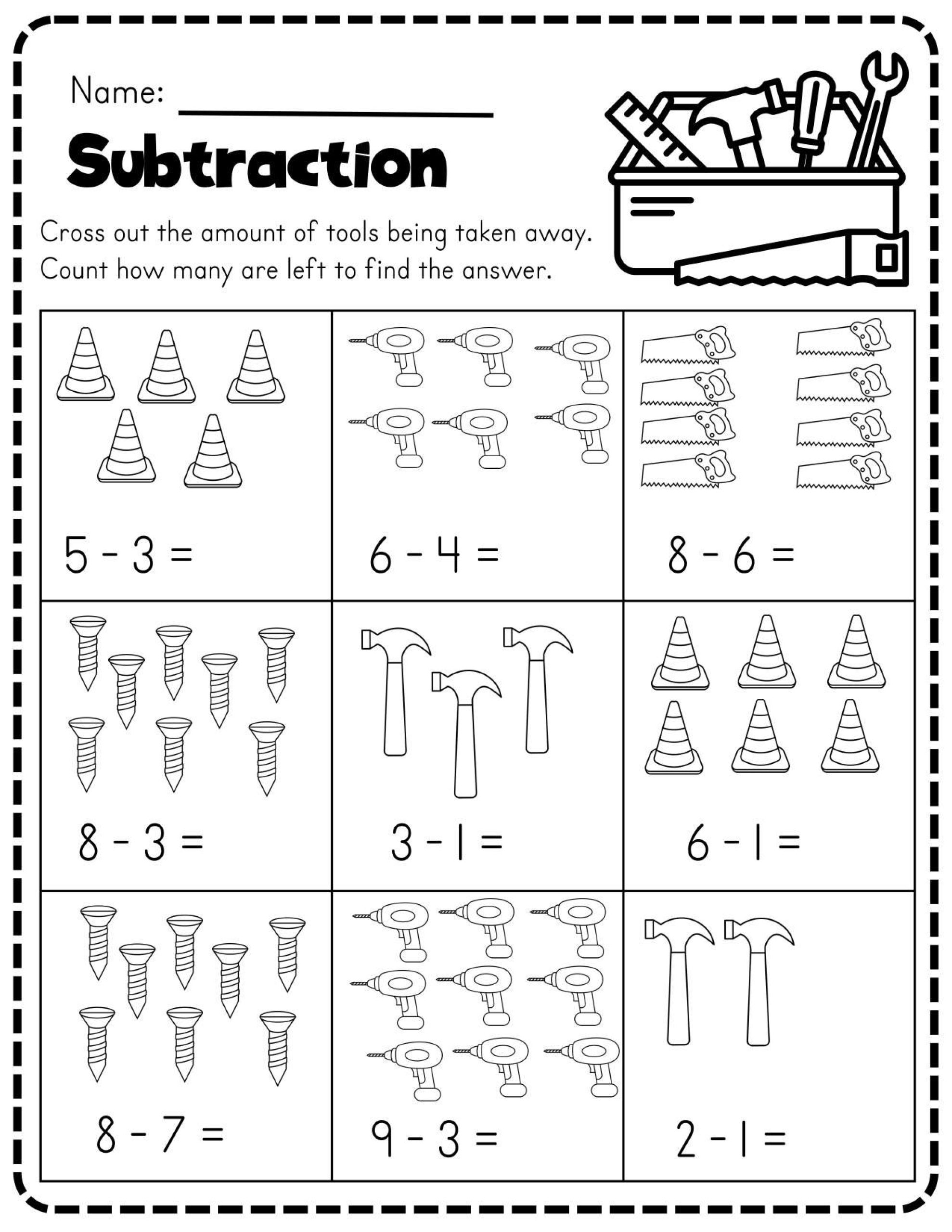 Math Preschool Worksheets