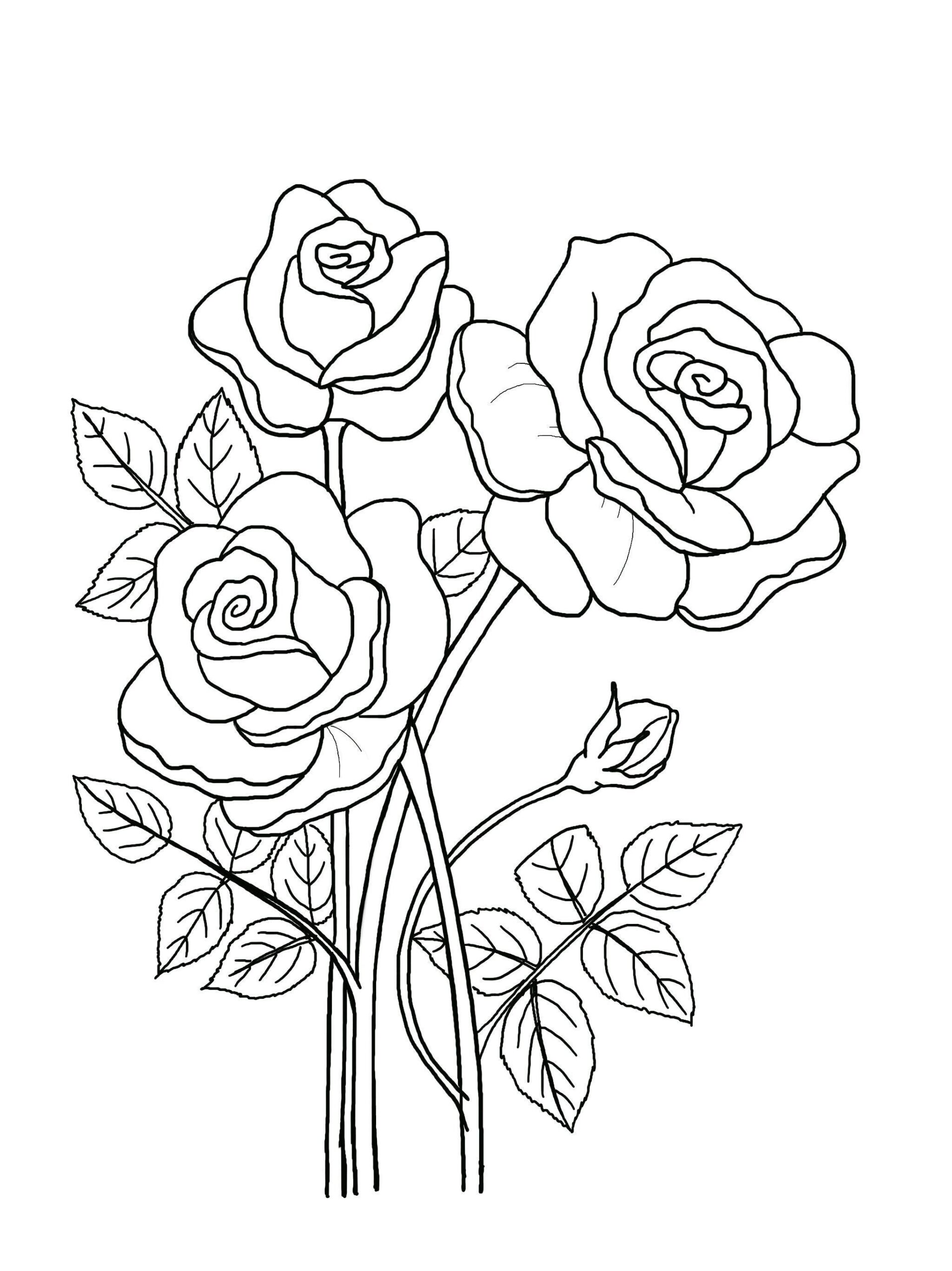 Coloring Pages Printable Flowers