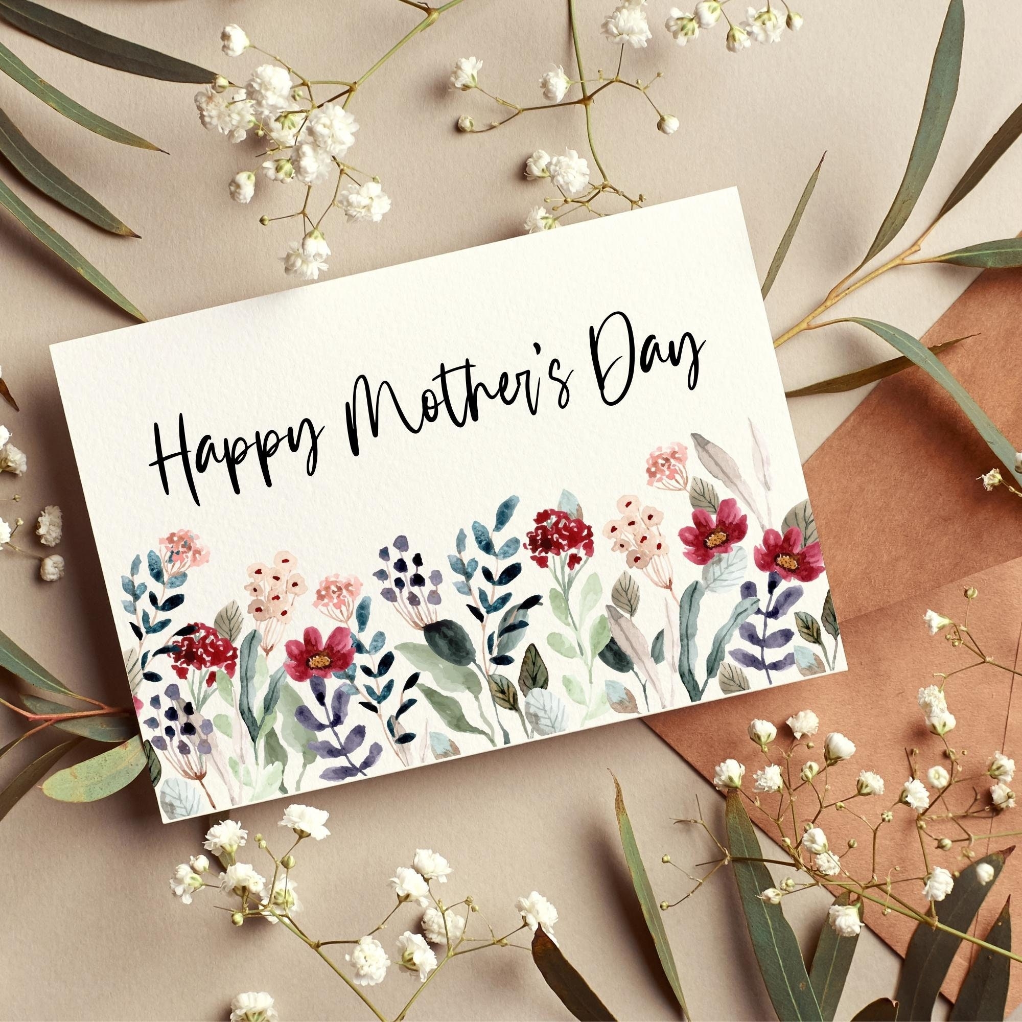 happy mothers day card printable