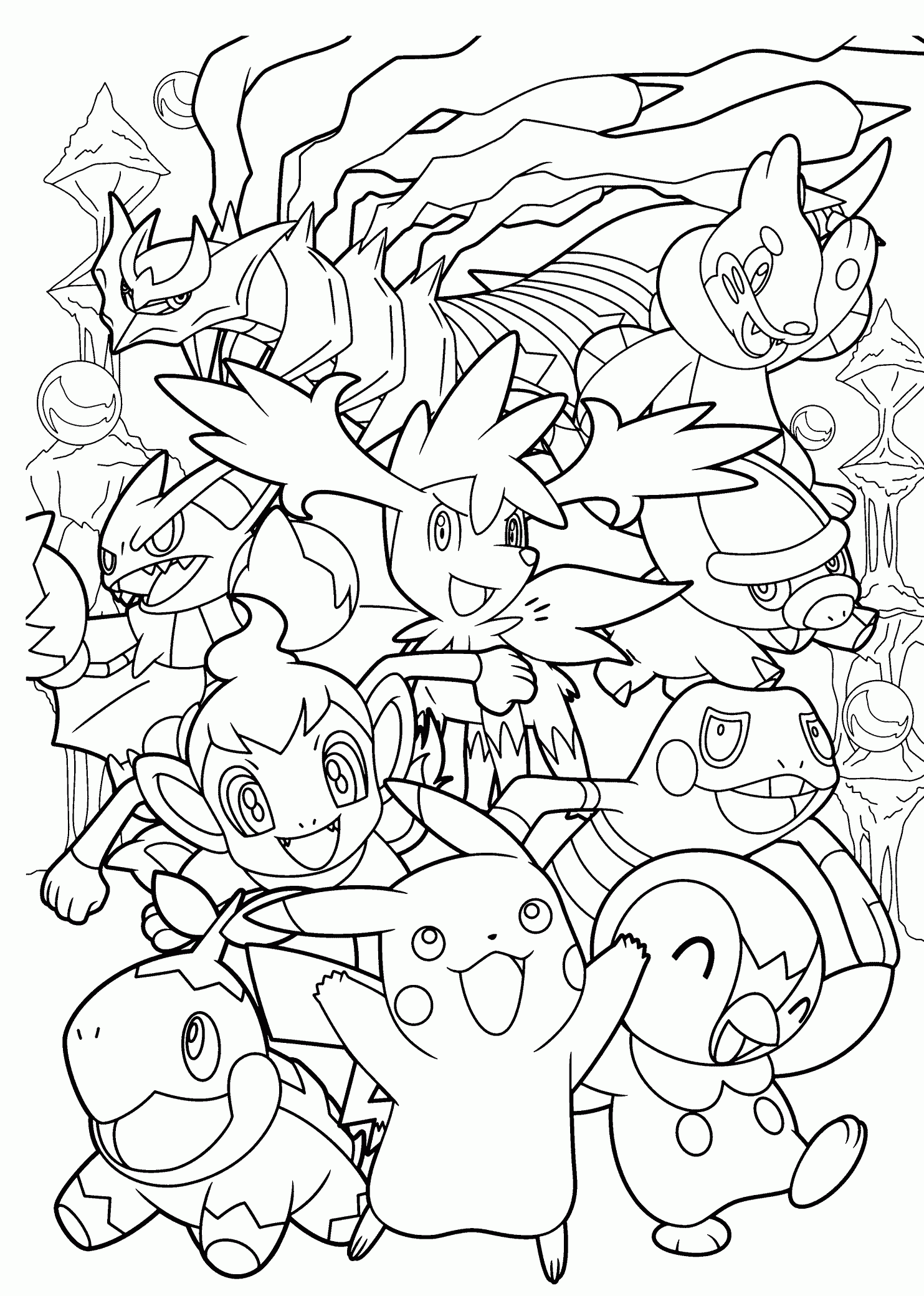 pokemon printable coloring sheets