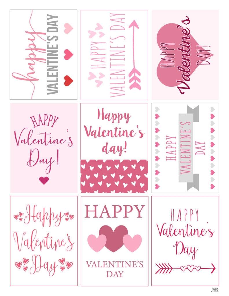 valentine's day cards printable