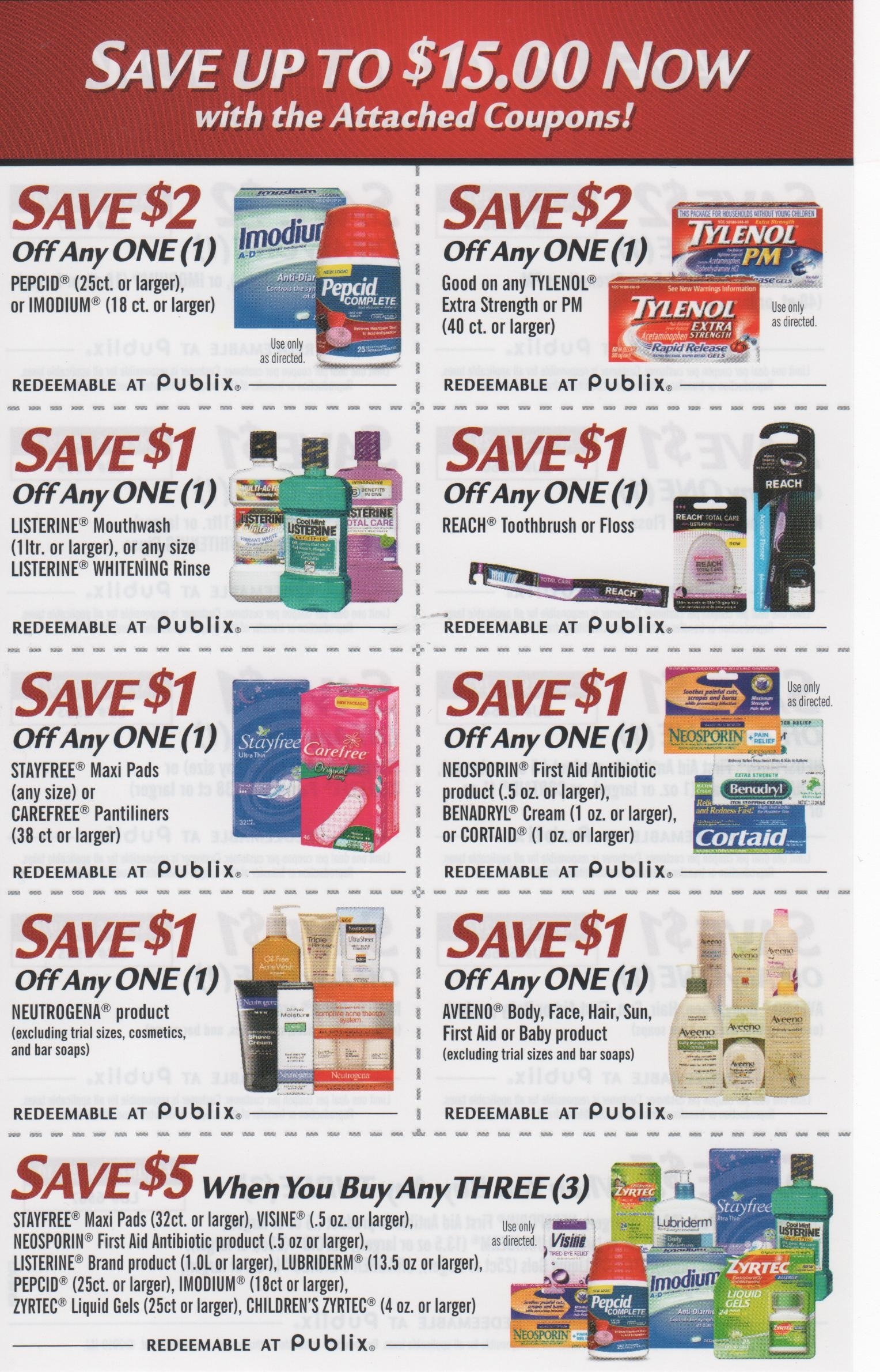Publix Coupon Sheet Save 15 Now Faithful Provisions