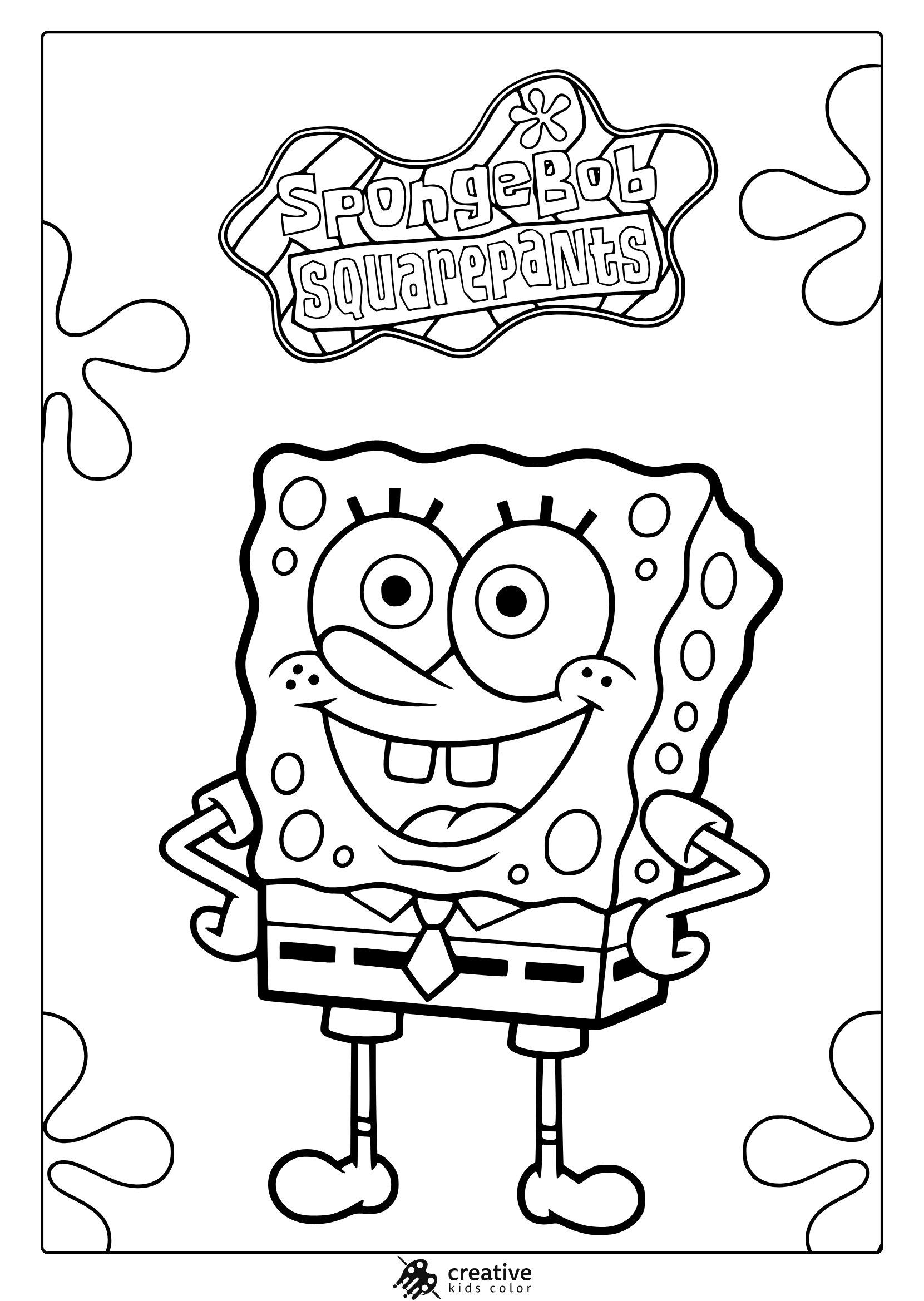 Spongebob Coloring Pages 30 Free Printable PDF 