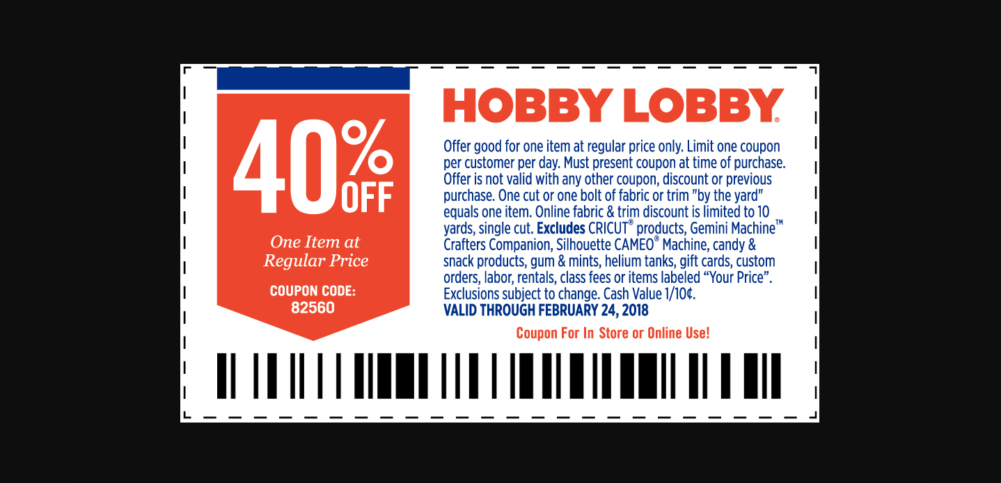 The Subtle Difference Between Coupons At Michaels And Hobby Lobby By Laurel Sch UXDI 11 ATX Medium