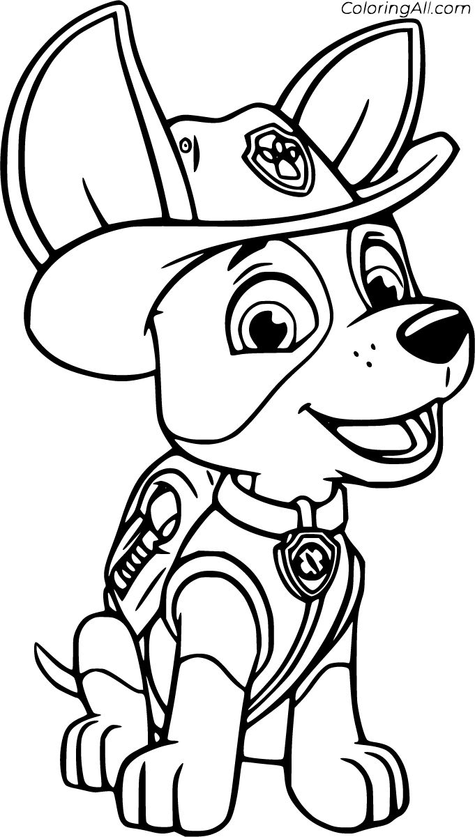 printable paw patrol colouring pages for toddlers