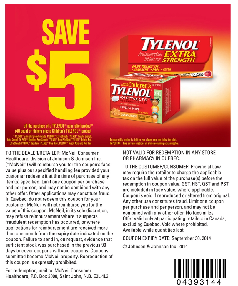 Tylenol Details