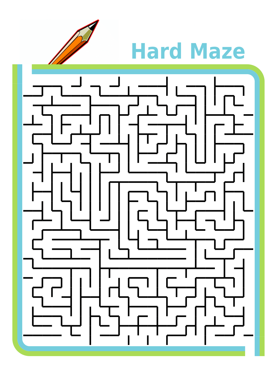 free printable mazes for kindergarten