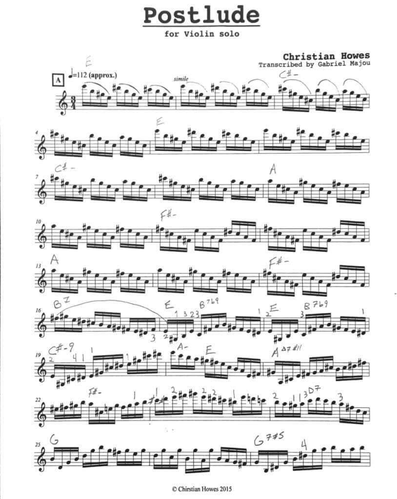 Violin Caprice Free Sheet Music Download
