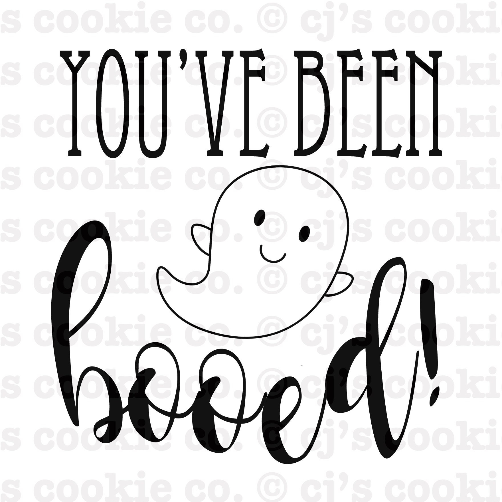 You ve Been Booed Printable Tags Etsy