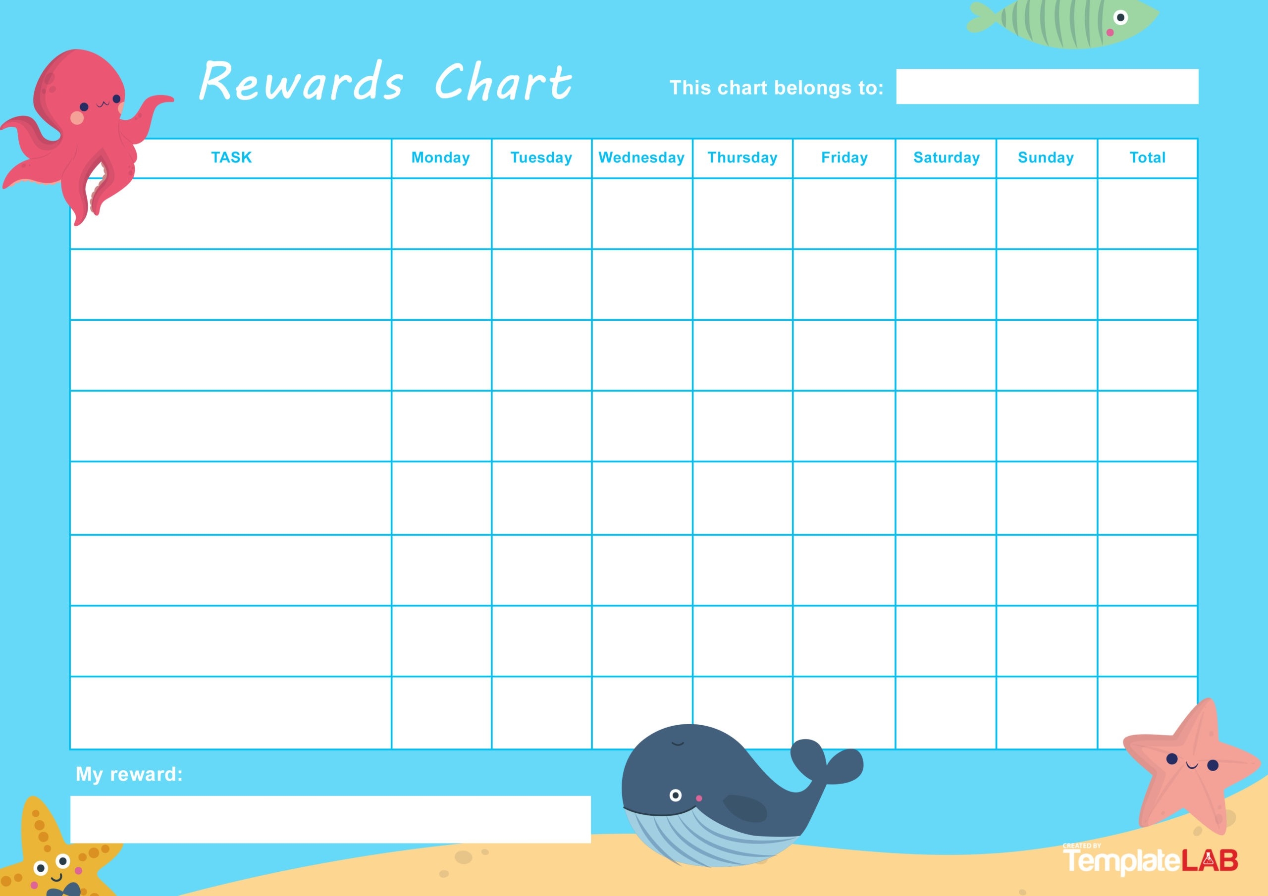 22 Printable Reward Charts For Kids PDF Excel Word 22 Printable Reward Charts For Kids PDF Excel Word