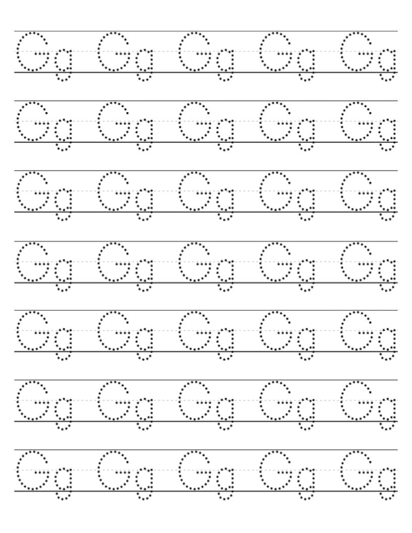 Letter Tracing Worksheets Printable