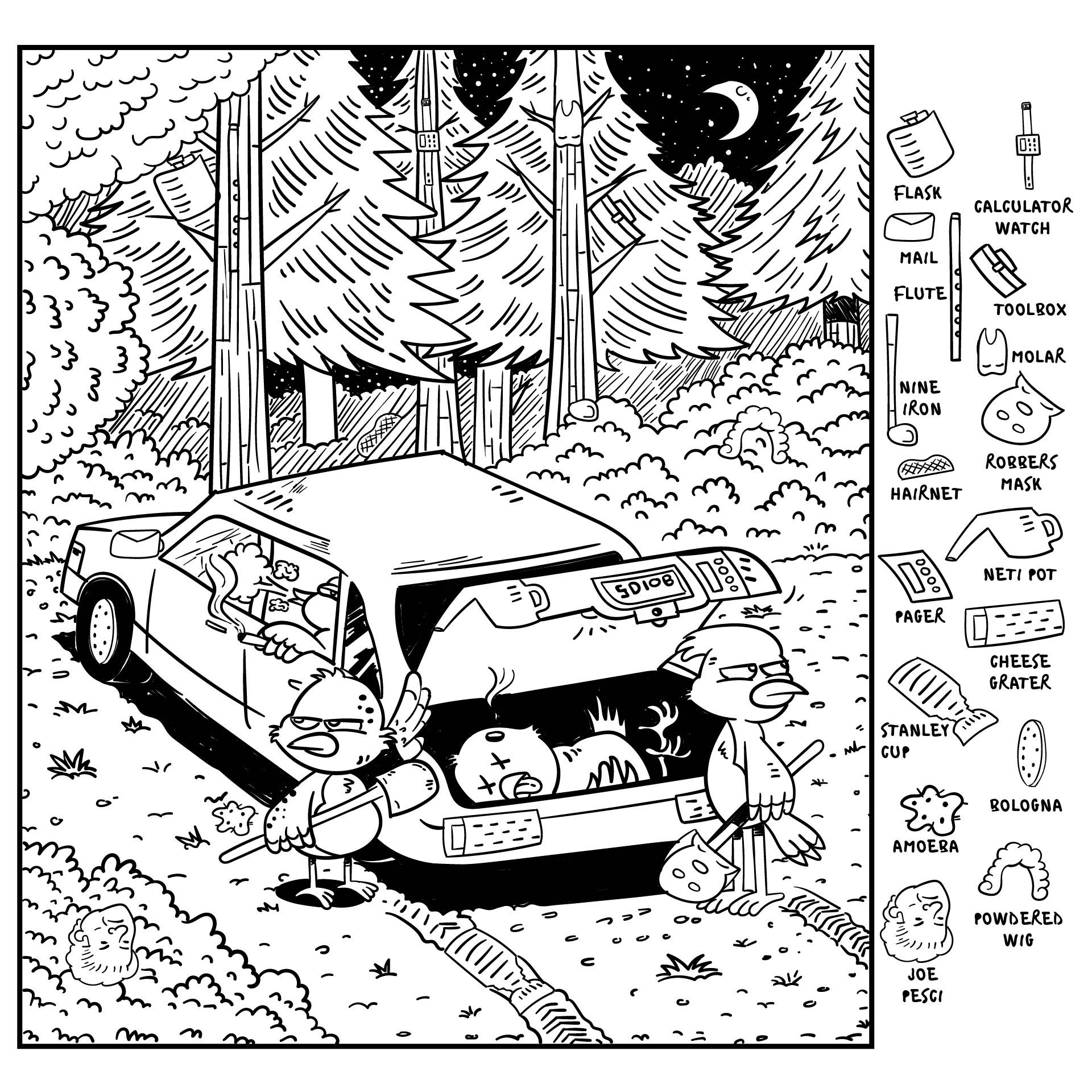 Pdf Free Printable Hidden Pictures Worksheets