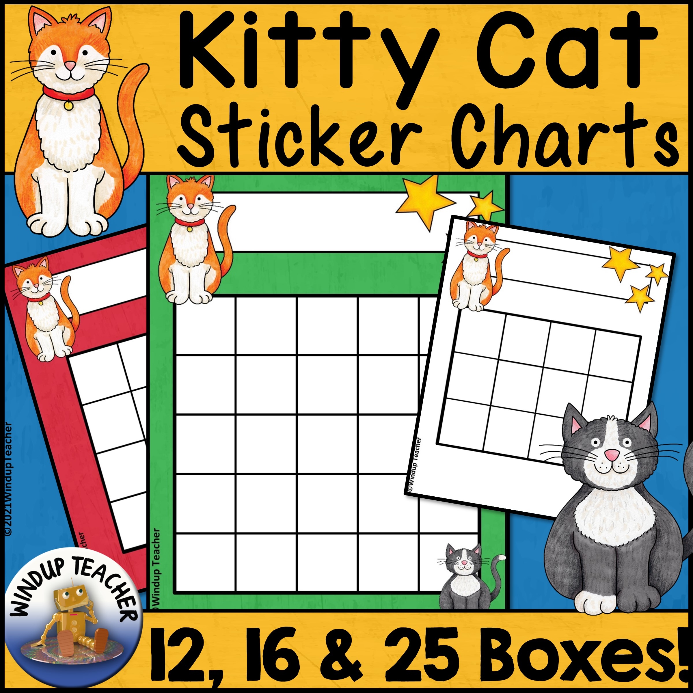 Cat Sticker Charts Printable Reading Incentive Reward Reproducibles Made By Teachers Cat Sticker Charts Printable Reading Incentive Reward Reproducibles Made By Teachers