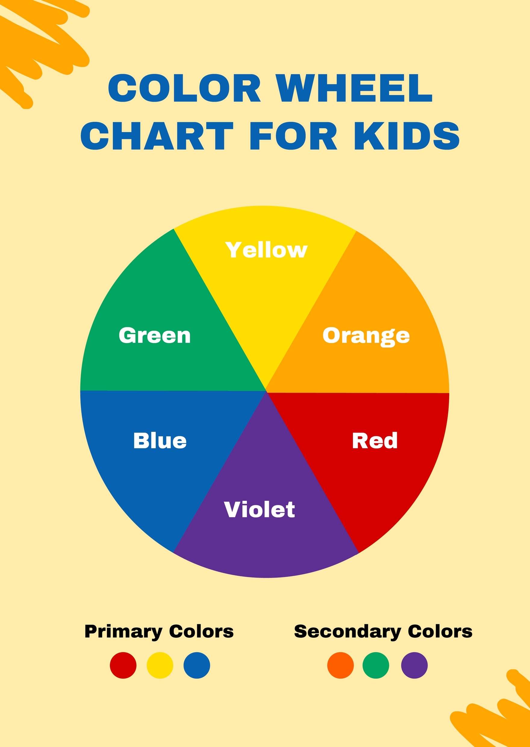 printable color wheel chart printable color wheel chart