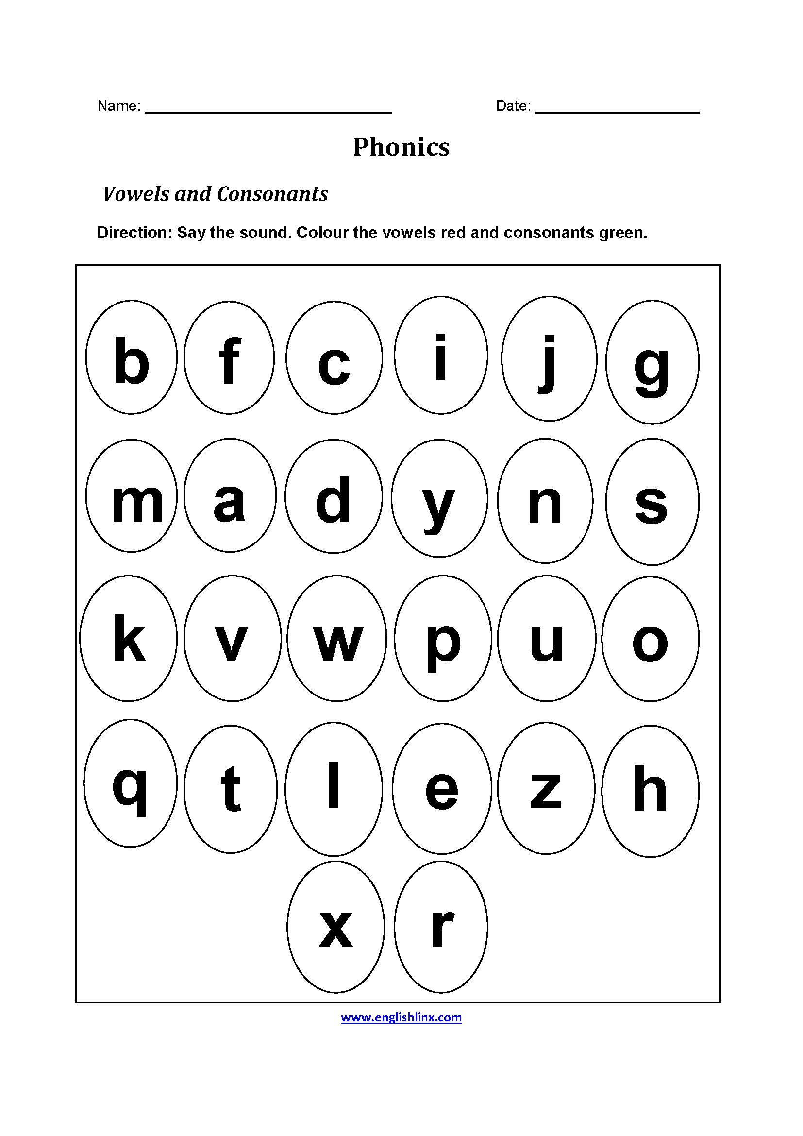 Discover 26 Vowels And Consonants And Preschool Worksheets Ideas On This Pinterest Board Kindergarten Worksheets Vowel Vowel Activities And More