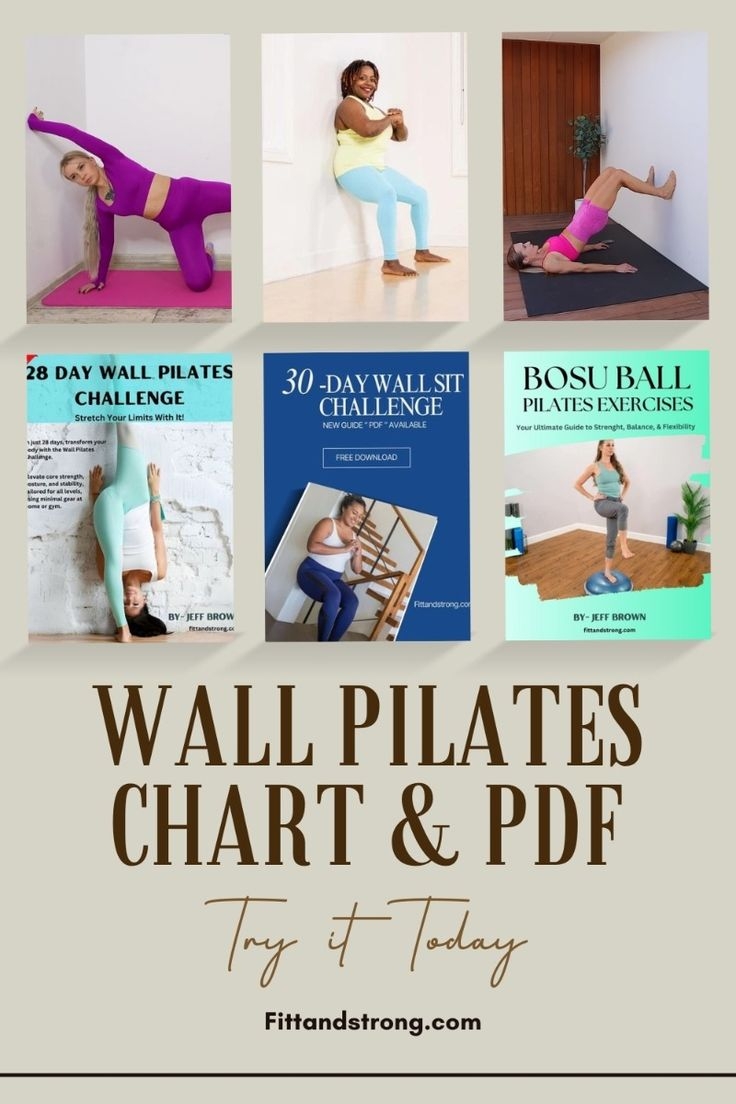 Easy to Follow Wall Pilates Chart PDF With Visuals And Printables Download Free Beginner s Guide