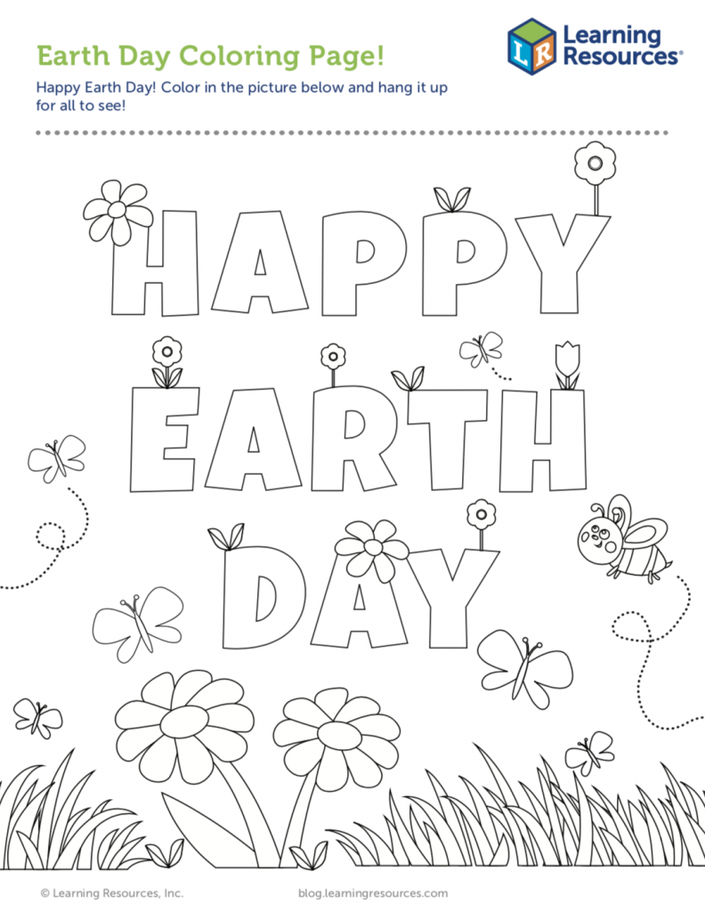 Earth Day Printable Worksheets