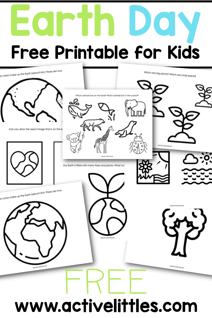 earth day printable worksheets