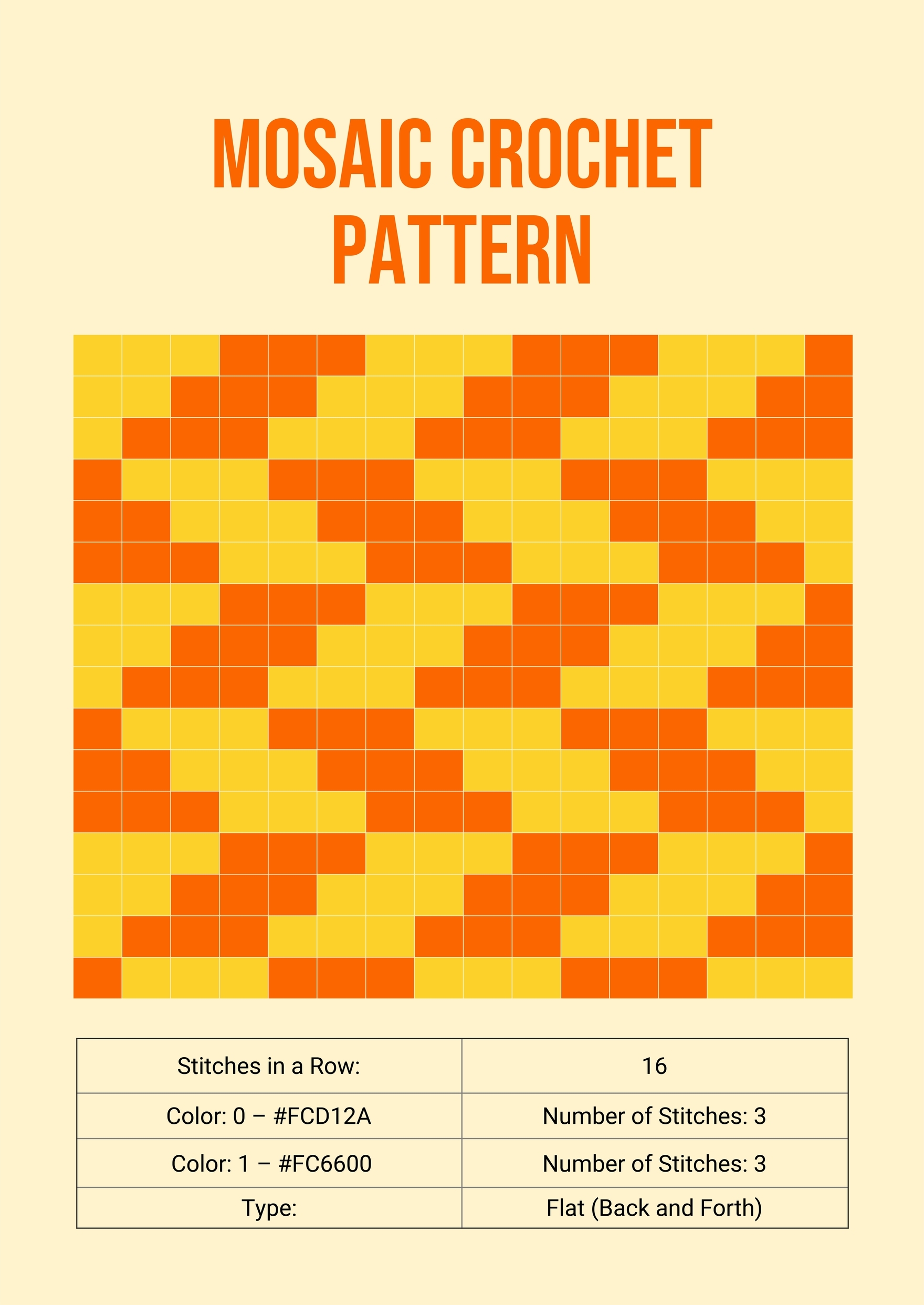 printable mosaic crochet pattern charts printable mosaic crochet pattern charts