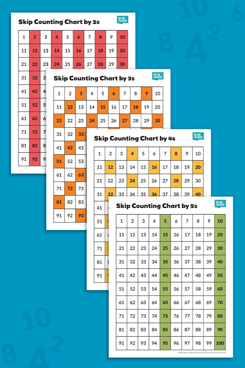printable counting chart printable counting chart