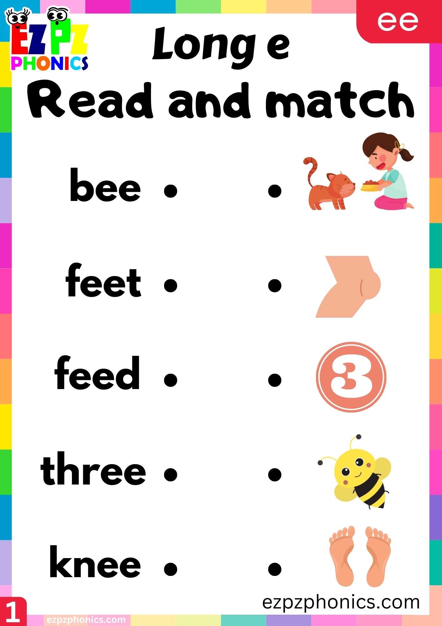 long vowel e worksheets long vowel e worksheets