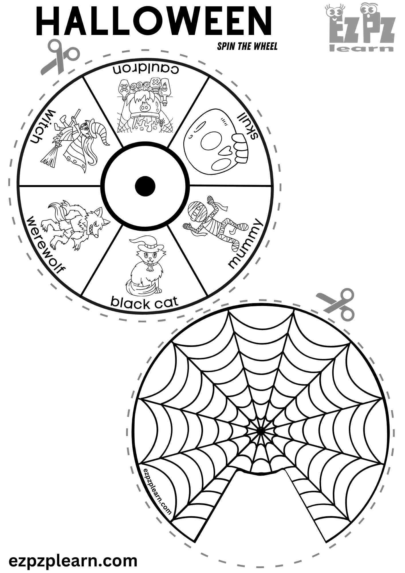 halloween worksheets printable