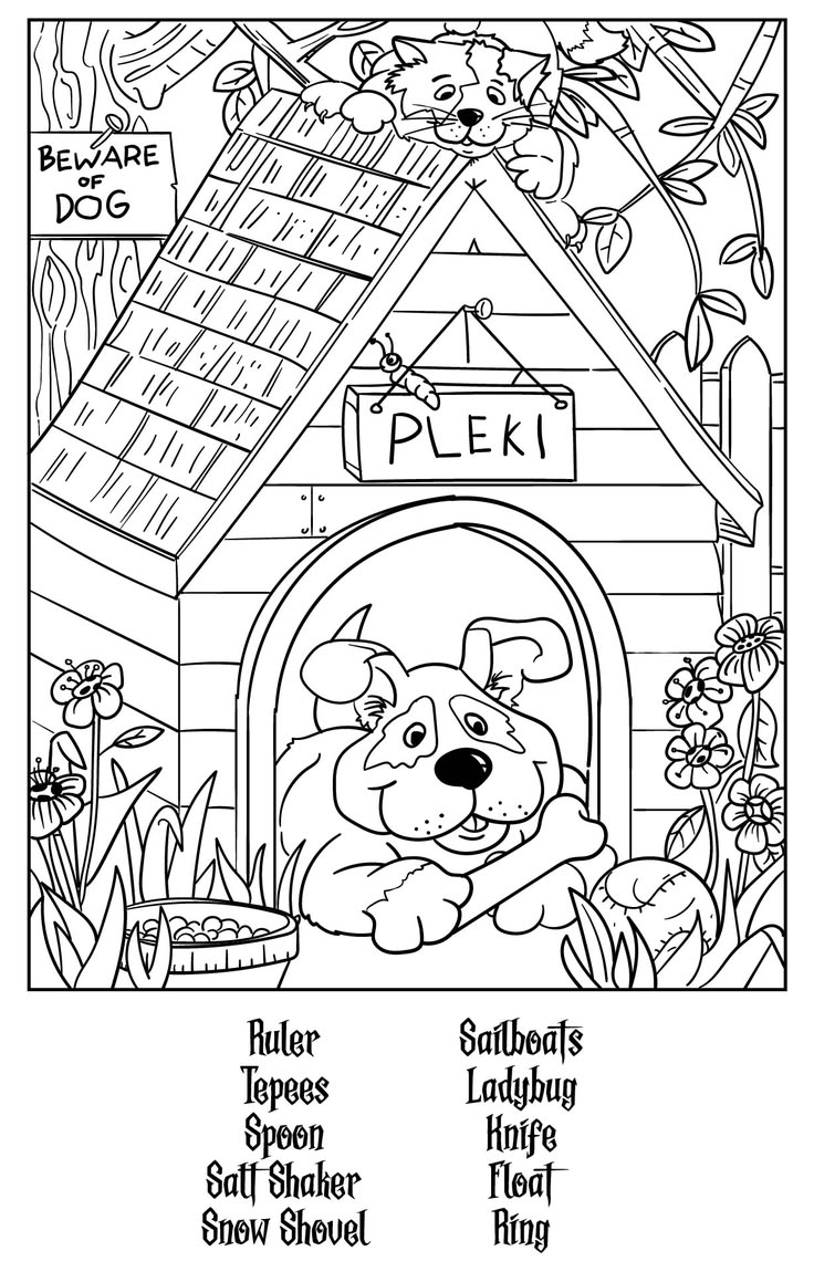 pdf free printable hidden pictures worksheets