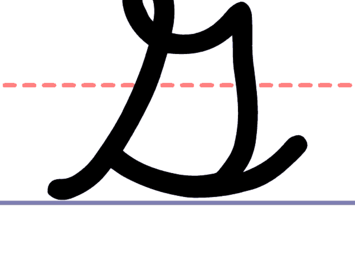 How To Write A Cursive Uppercase G