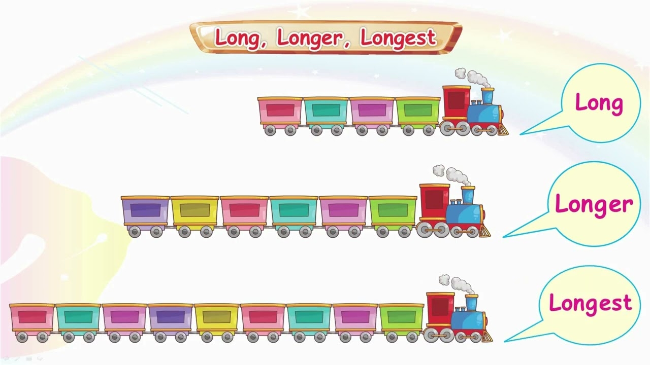 Long Longer Longest Mathematics Nursery YouTube