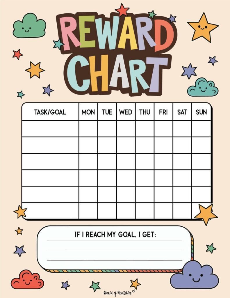 printable star chart