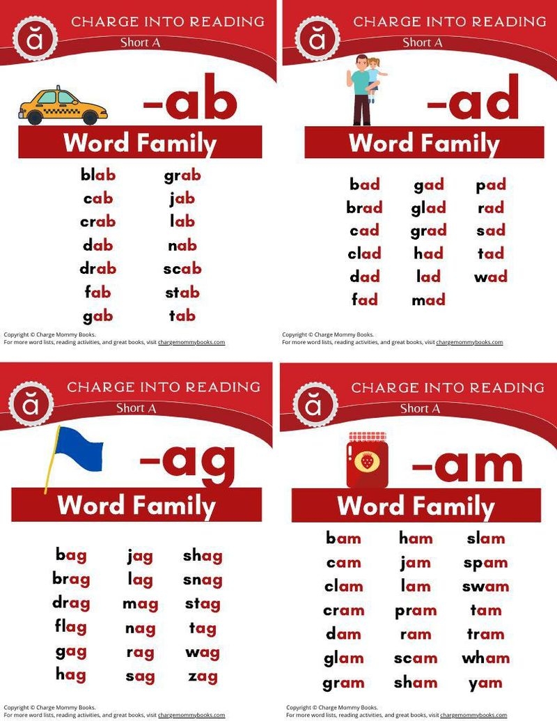 Short A Sounds Word Lists Decodable Passages Activities