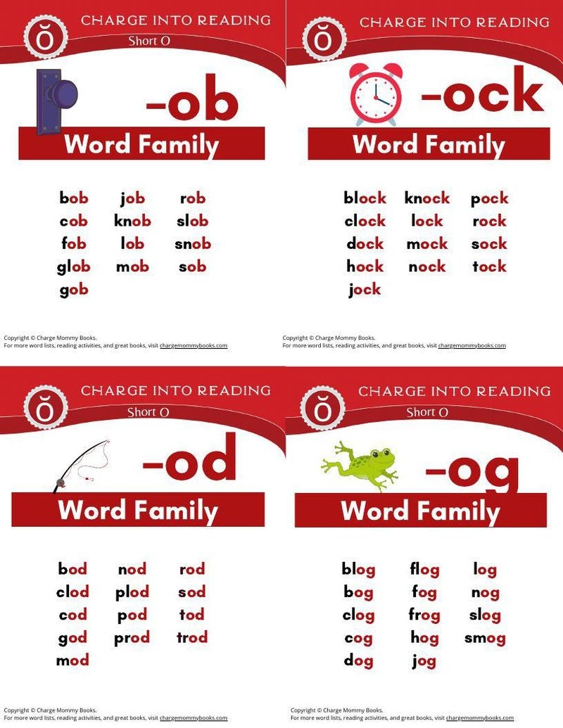 Short O Sounds Word Families Decodable Passages Activities Short O Sounds Word Families Decodable Passages Activities