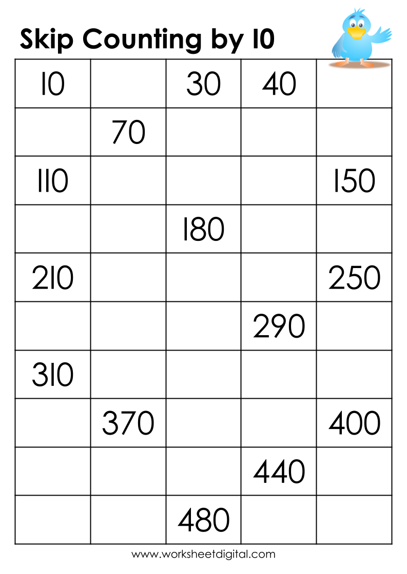 Skip Counting By 10 Worksheet Digital 1 Teacher Made Resources Skip Counting By 10 Worksheet Digital 1 Teacher Made Resources