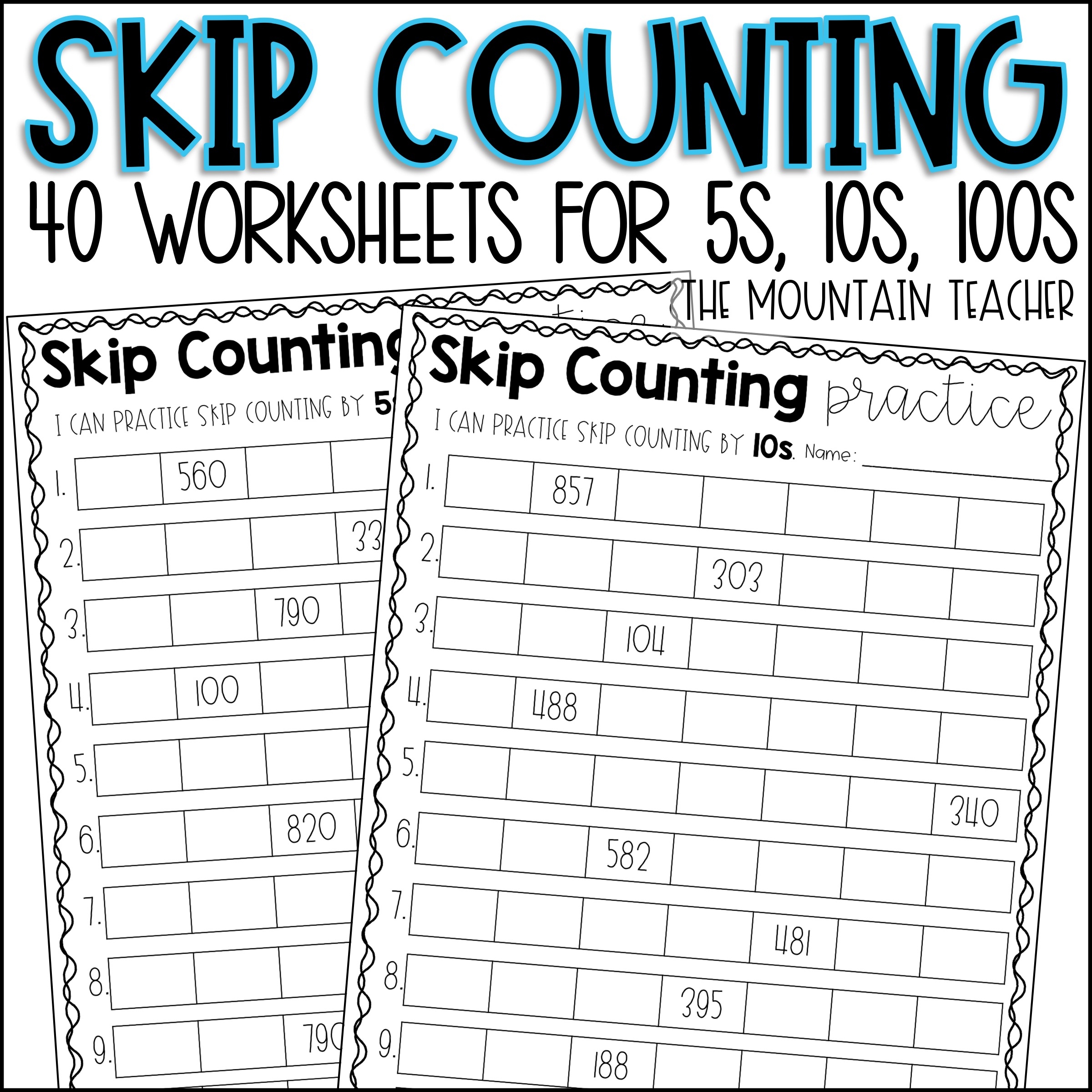 skip count by 10s worksheet skip count by 10s worksheet