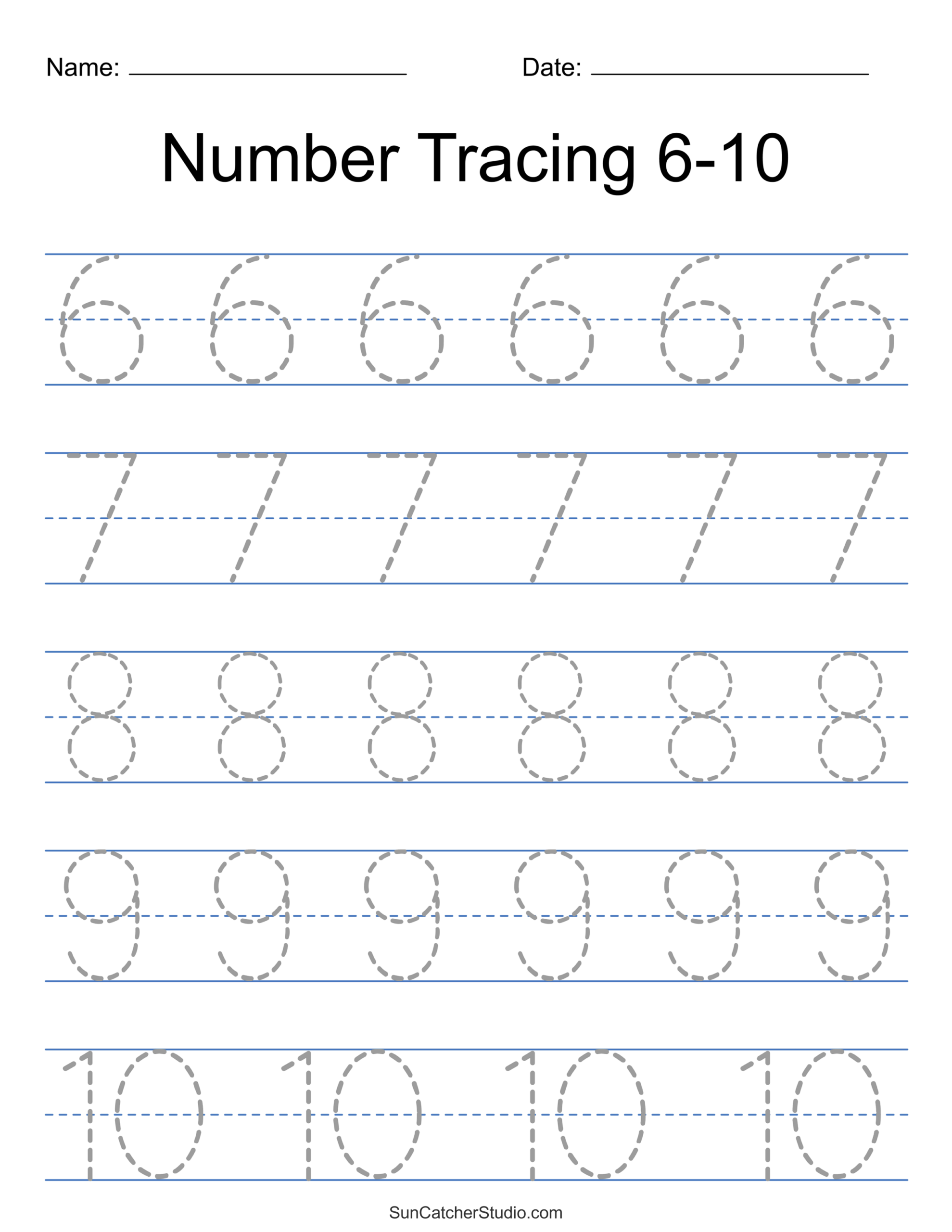 printable number tracing worksheets printable number tracing worksheets