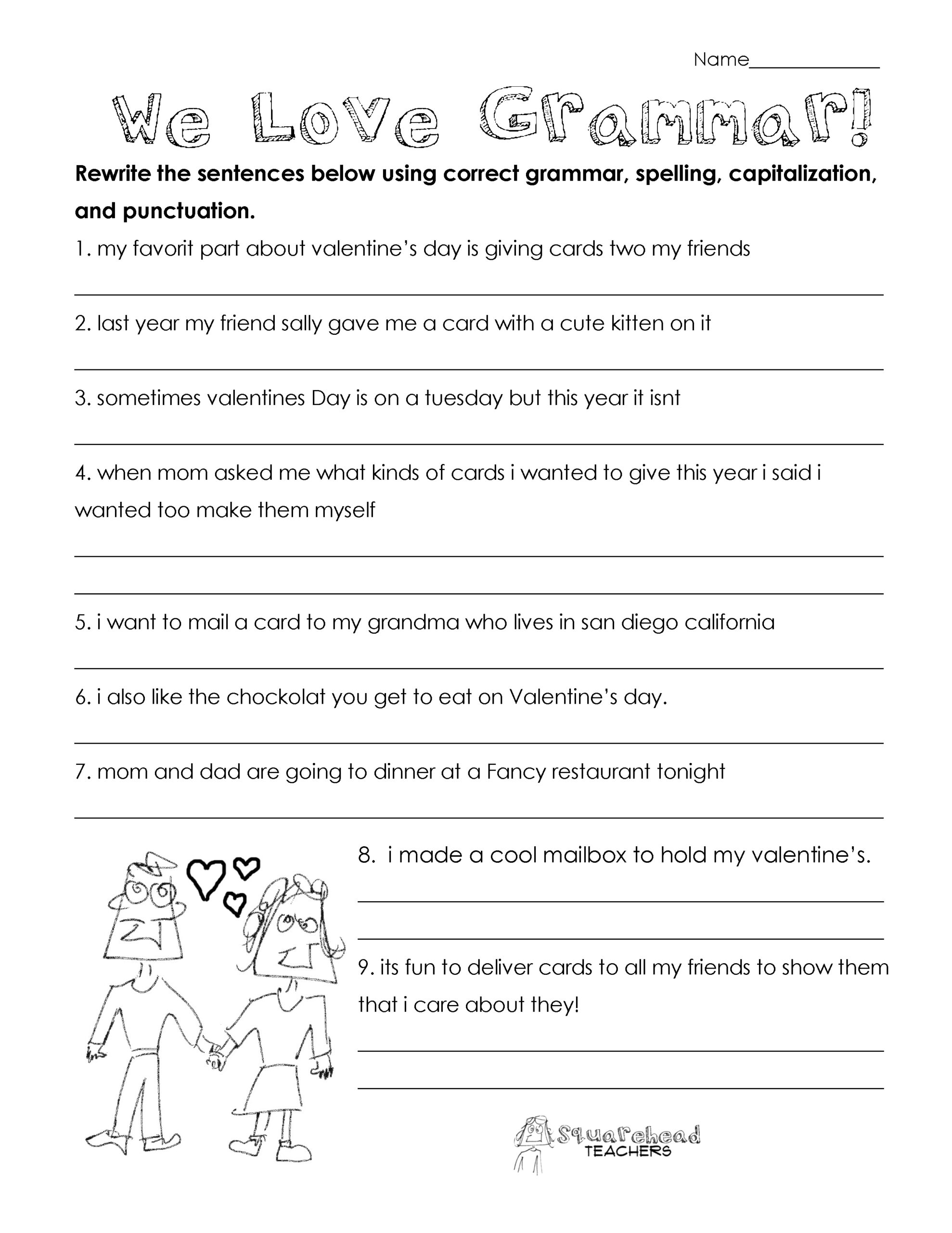 free printable worksheets for 3rd grade